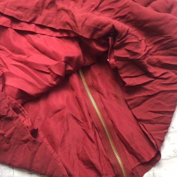 Urban Outfitters Kimchi Blue lacey burgundy mini dress - Picture 4 of 8